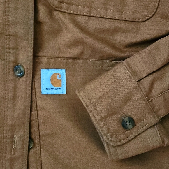 Carhartt Brown Smithville Shirt - Picture 4 of 8